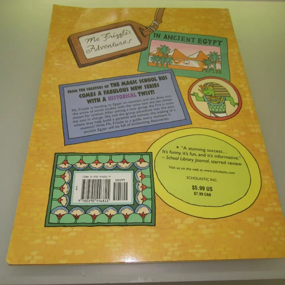 Ms. Frizzle’s Adventures • Ancient Egypt • Joanna Cole & Bruce Degen Softcover